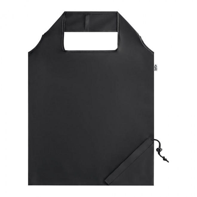 TOTE BAG PLIABLE PERSONNALISABLE 'ASIA RPET' - noir