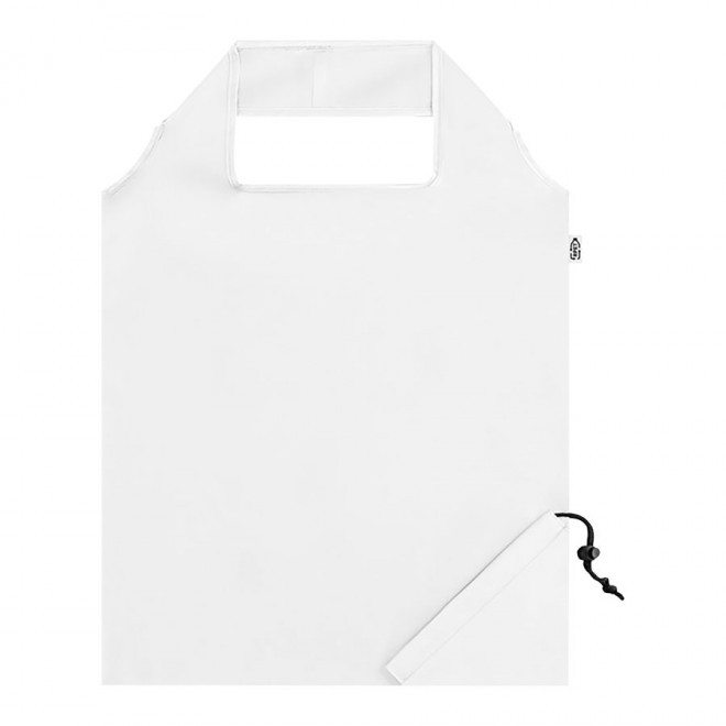 TOTE BAG PLIABLE PERSONNALISABLE 'ASIA RPET' - blanc