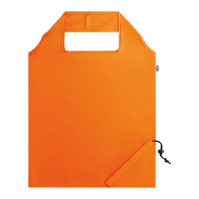 TOTE BAG PLIABLE PERSONNALISABLE 'ASIA RPET' - orange
