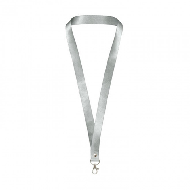 TOUR DE COU BRILLANT PERSONNALISABLE 'LUNGO SHINY' - argenté