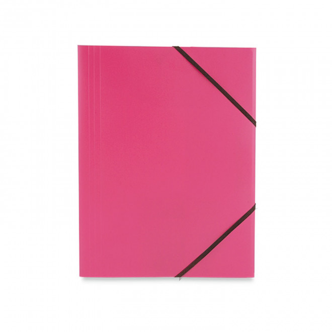 POCHETTE A ELASTIQUES PERSONNALISABLE 'JULIUS' - fuchsia