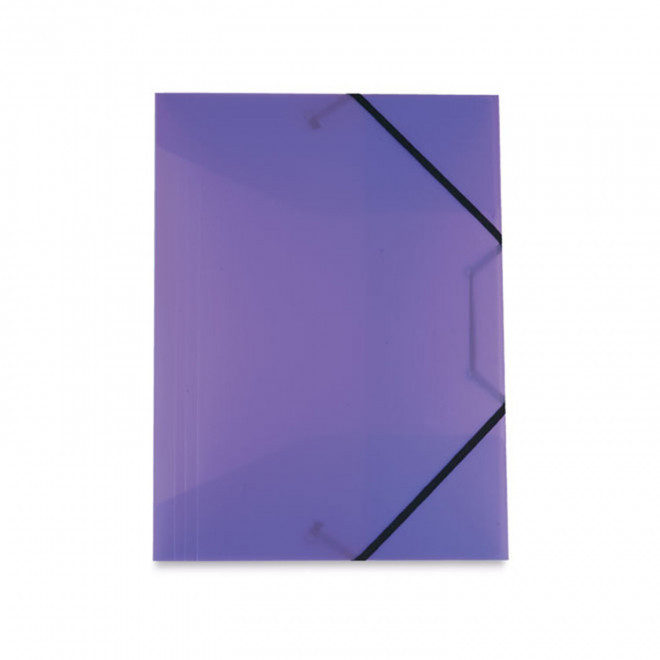 POCHETTE A ELASTIQUES PERSONNALISABLE 'JULIUS' - violet