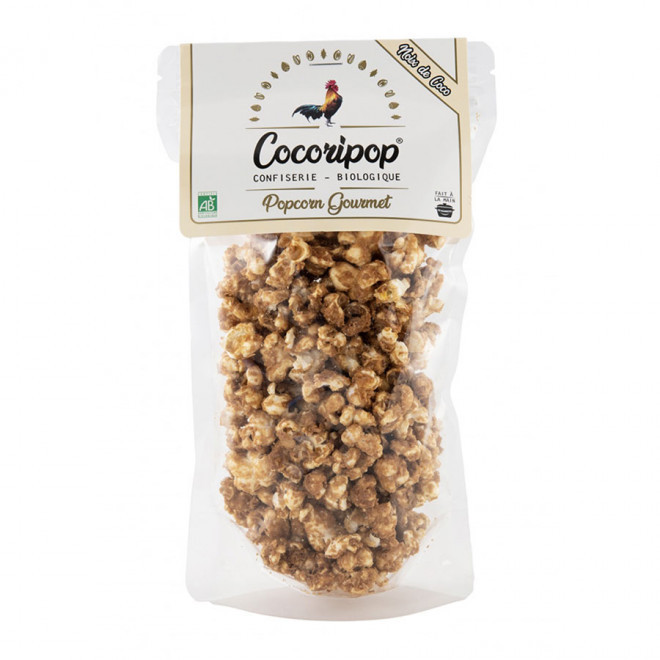 SACHET DE POPCORN 80G COCORIPOP® 'GOURMET' - noix de coco