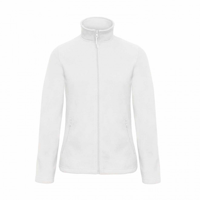 VESTE POLAIRE FEMME PERSONNALISEE 'FLORI' - blanc