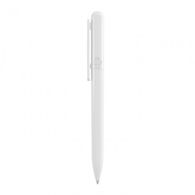 STYLO RPET PERSONNALISABLE 'OUMA' - blanc