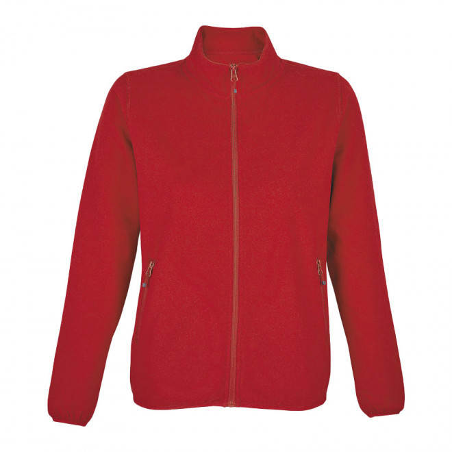 VESTE POLAIRE FEMME PERSONNALISÉE 'FACTOR WOMEN' - rouge