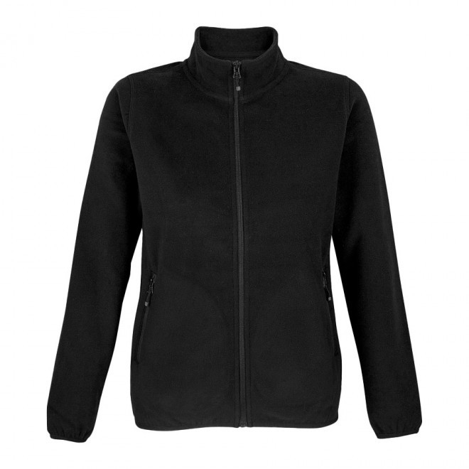 VESTE POLAIRE FEMME PERSONNALISÉE 'FACTOR WOMEN' - noir