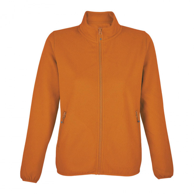 VESTE POLAIRE FEMME PERSONNALISÉE 'FACTOR WOMEN' - orange