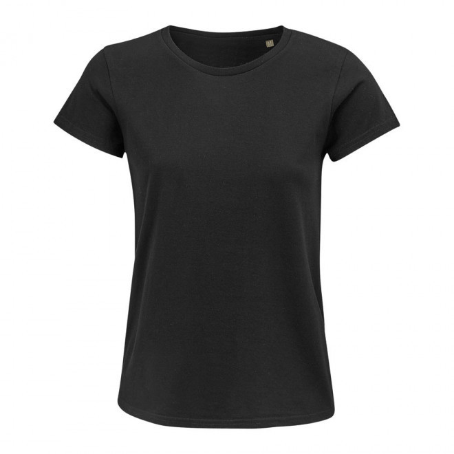 TEE-SHIRT PERSONNALISABLE FEMME 'CRUSADER' 150 GR/M² - noir