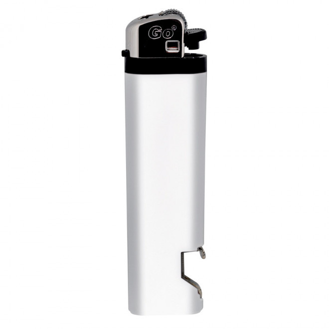 BRIQUET PUBLICITAIRE DECAPSULEUR 'DRAGONI' - blanc