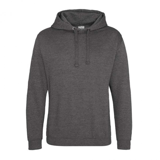 SWEAT-SHIRT A CAPUCHE PERSONNALISABLE 'BILA' - gris charbon