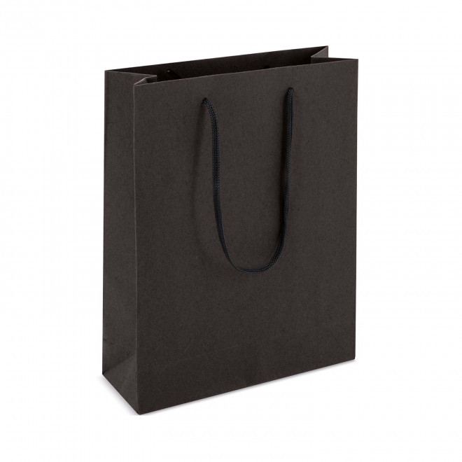 SAC CADEAU PERSONNALISE 15.5x21x6 'KARTELOS' - noir