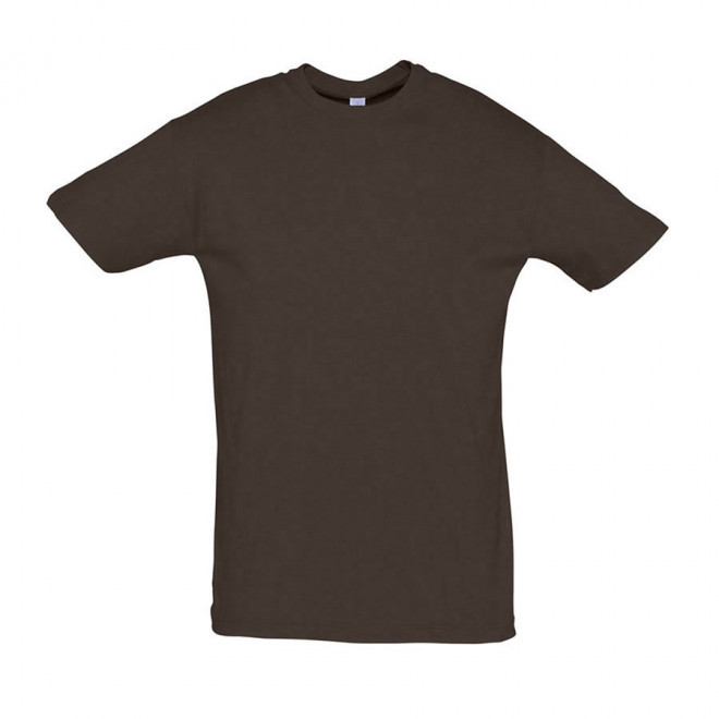 TEE-SHIRT PERSONNALISÉ HOMME 'REGENT' 150 GR/M² - chocolat