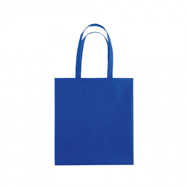 SAC SHOPPING PUBLICITAIRE ANSES LONGUES 80 GR/M² 'BONITO' - bleu royal