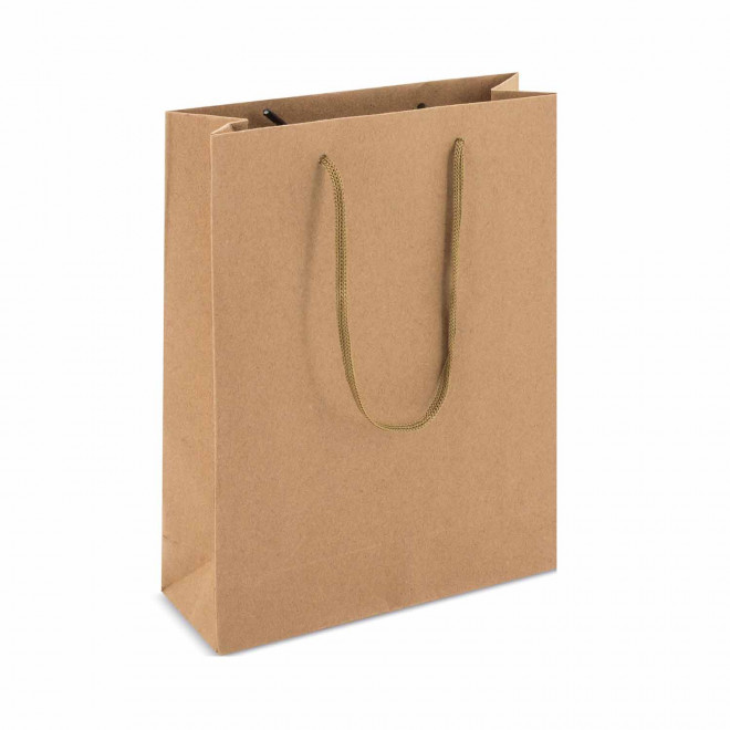 SAC CADEAU PERSONNALISE 15.5x21x6 'KARTELOS' - beige