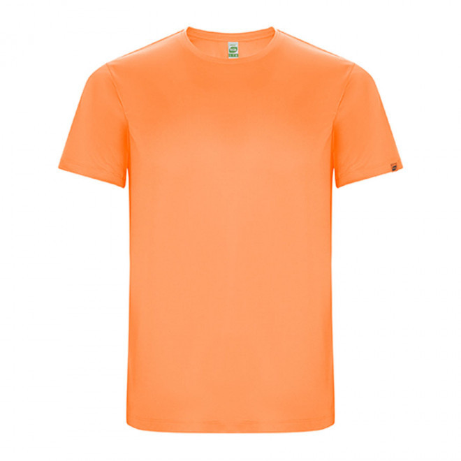 TEE-SHIRT PERSONNALISÉ ENFANT COULEUR 'LUDO' - orange fluo