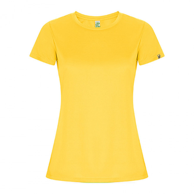 TEE-SHIRT PERSONNALISÉ FEMME COULEUR 'LUDO' - jaune