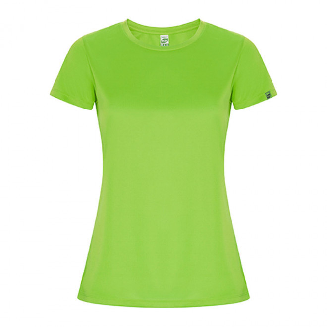 TEE-SHIRT PERSONNALISÉ FEMME COULEUR 'LUDO' - lime