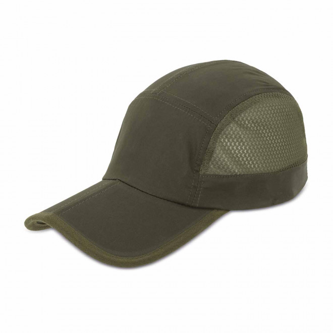 CASQUETTE DE SPORT PLIABLE PERSONNALISABLE 'CARUN PLIABLE' - vert militaire