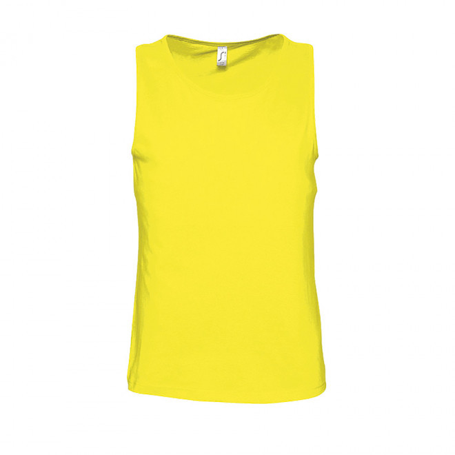 DÉBARDEUR PERSONNALISÉ HOMME 'JUSTIN' 150 GR/M² - citron