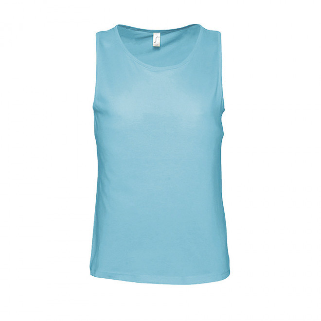 DÉBARDEUR PERSONNALISÉ HOMME 'JUSTIN' 150 GR/M² - bleu atoll