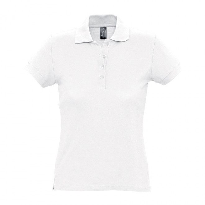 POLO PUBLICITAIRE FEMME 'PASSION' BLANC 170 GR/M² - blanc