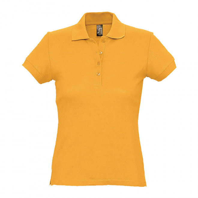POLO PUBLICITAIRE FEMME 'PASSION' 170 GR/M² - jaune gold