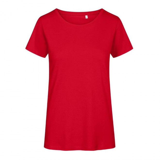 TEE-SHIRT PERSONNALISÉ FEMME PROMODORO® 'NAVE BIO' 180 GR/M² - fire red