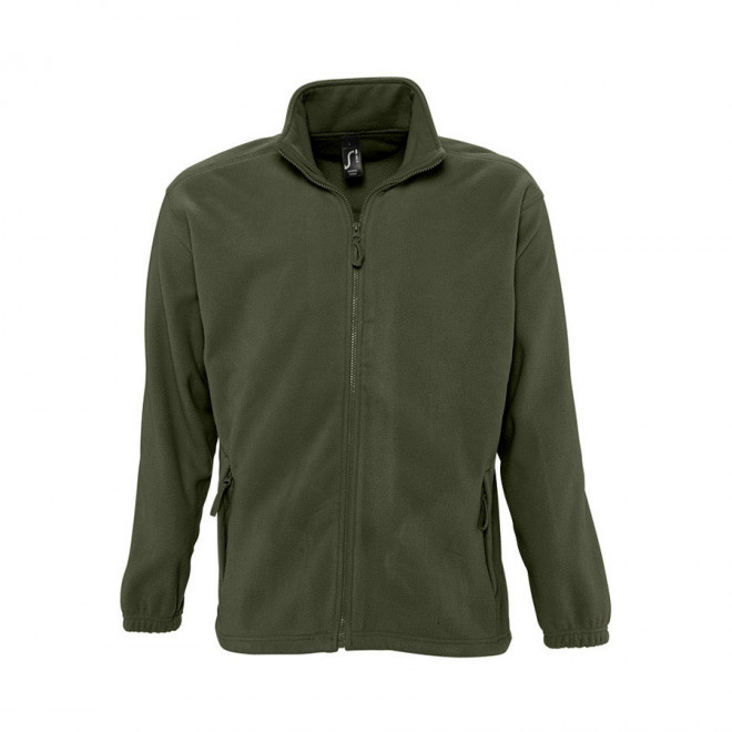 VESTE POLAIRE PUBLICITAIRE ZIPPEE HOMME 'NORTH' 300 GR/M² - army