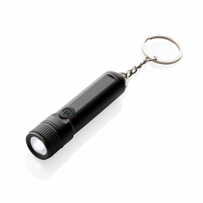 PORTE-CLES LAMPE PERSONNALISE 'STRALITA' - noir