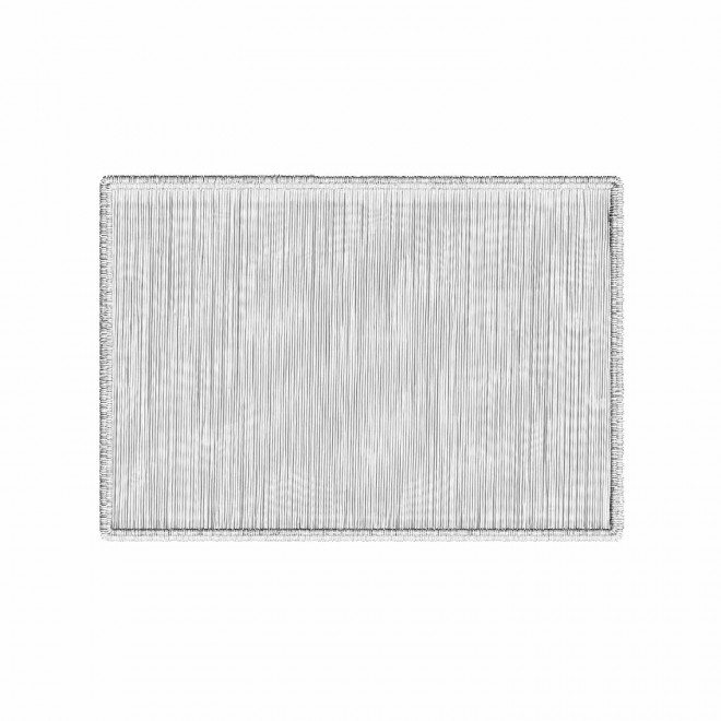 MAGNET RECTANGLE BRODE PERSONNALISABLE 'COURSU' - 7,8 x 5,3 cm