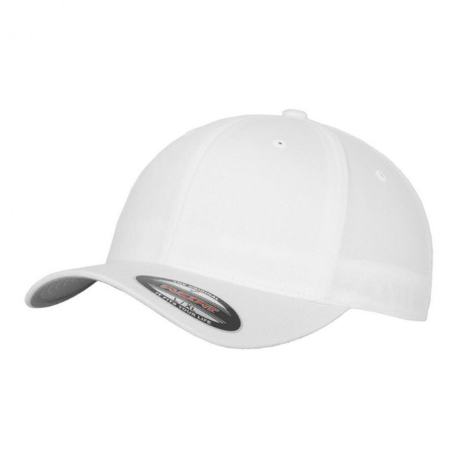 CASQUETTE PERSONNALISÉE FLEXFIT® 'WOOLY'  - blanc