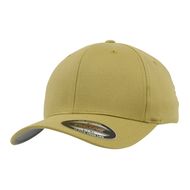 CASQUETTE PERSONNALISÉE FLEXFIT® 'WOOLY'  - curry