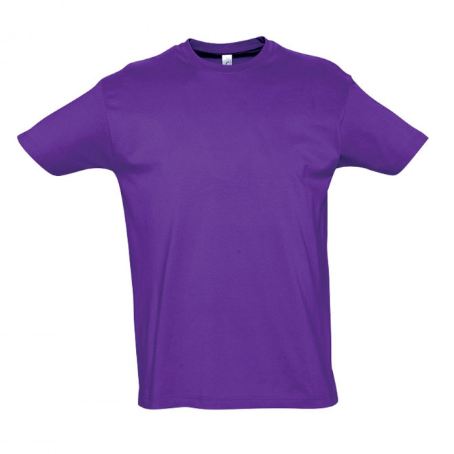 TEE-SHIRT COULEUR HOMME 'IMPERIAL' 190 GR/M² - violet foncé