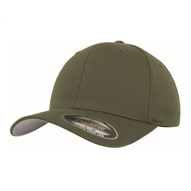 CASQUETTE PERSONNALISÉE FLEXFIT® 'WOOLY'  - olive