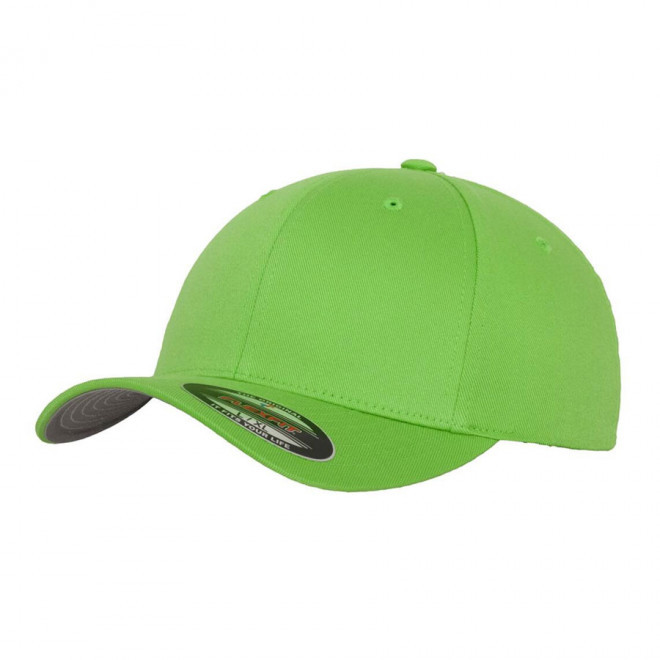 CASQUETTE PERSONNALISÉE FLEXFIT® 'WOOLY'  - fresh green