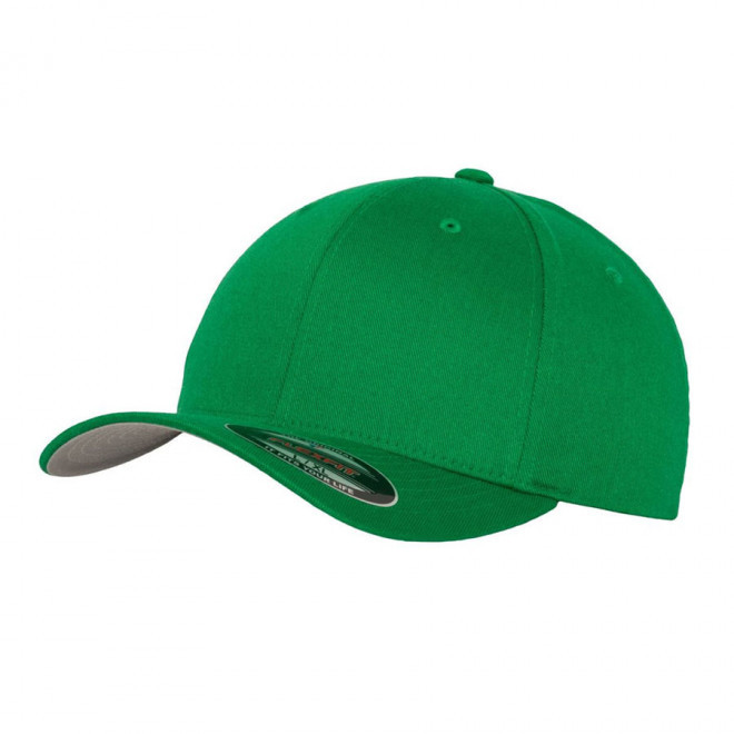 CASQUETTE PERSONNALISÉE FLEXFIT® 'WOOLY'  - pepper green