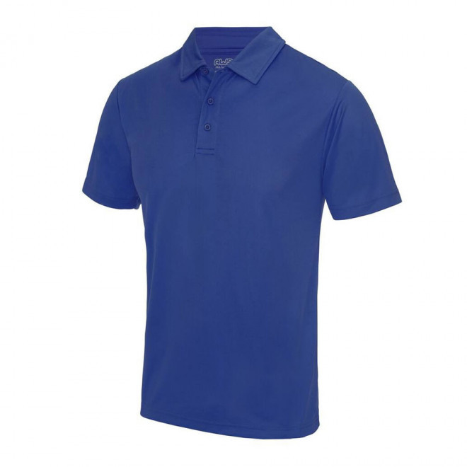 POLO PERSONNALISÉ HOMME RESPIRANT JUST COOL® 'ASTI' - royal