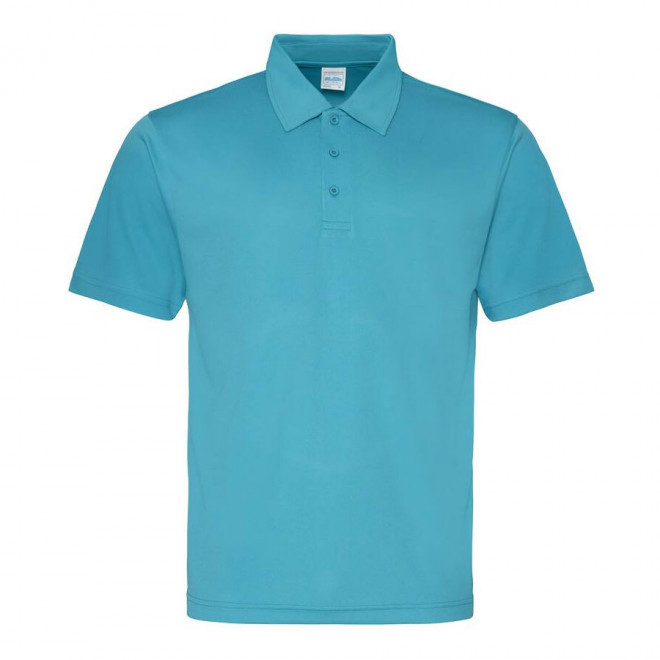 POLO PERSONNALISÉ HOMME RESPIRANT JUST COOL® 'ASTI' - turqoise