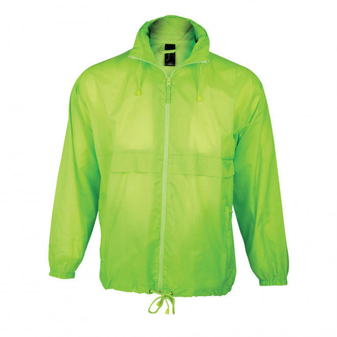 COUPE-VENT IMPERMEABLE MIXTE NON-DOUBLÉ 'SURF' - vert pomme