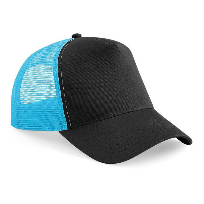 CASQUETTE PERSONNALISÉE BEECHFIELD® 'VITTA' - black/surf blue