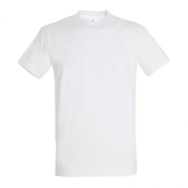 TEE-SHIRT PERSONNALISÉ HOMME BLANC 'IMPERIAL' - FABRICATION EXPRESS 4J - blanc