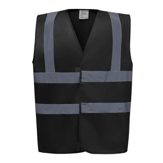 GILET DE SÉCURITÉ PERSONNALISÉ 'SECUR' - black
