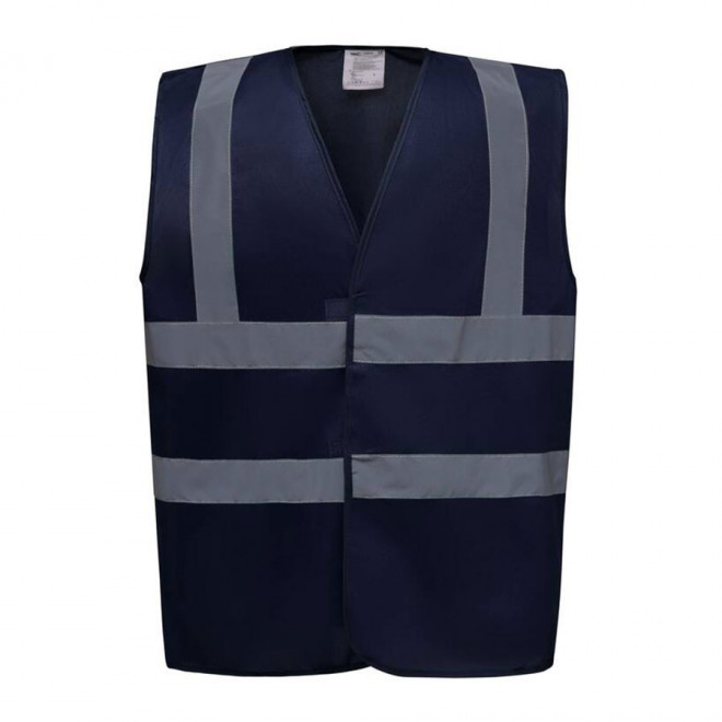 GILET DE SÉCURITÉ PERSONNALISÉ 'SECUR' - navy