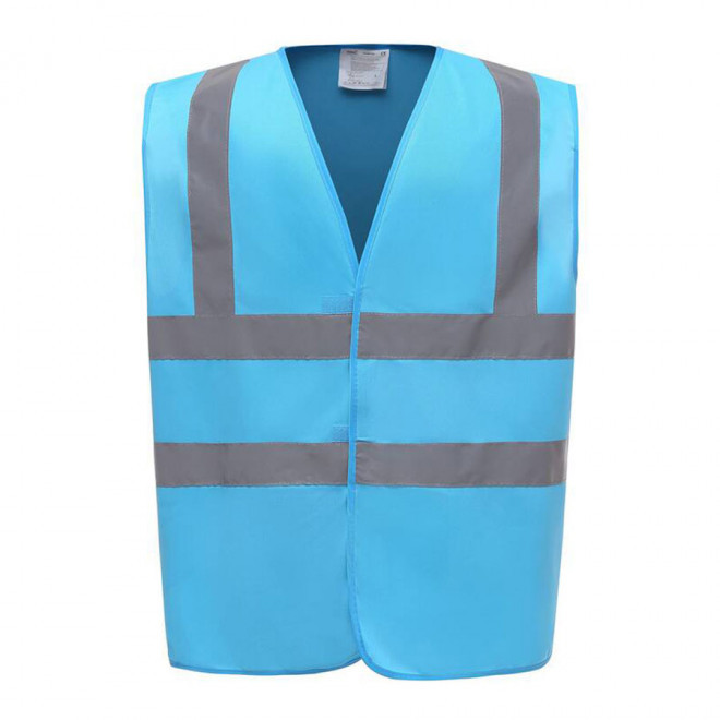 GILET DE SÉCURITÉ PERSONNALISÉ 'SECUR' - sapphire