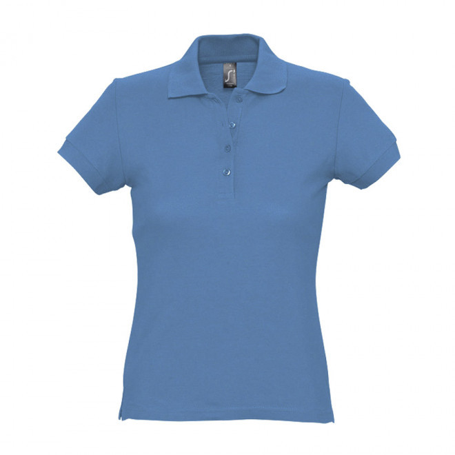 POLO PUBLICITAIRE FEMME 'PASSION' 170 GR/M² - aqua