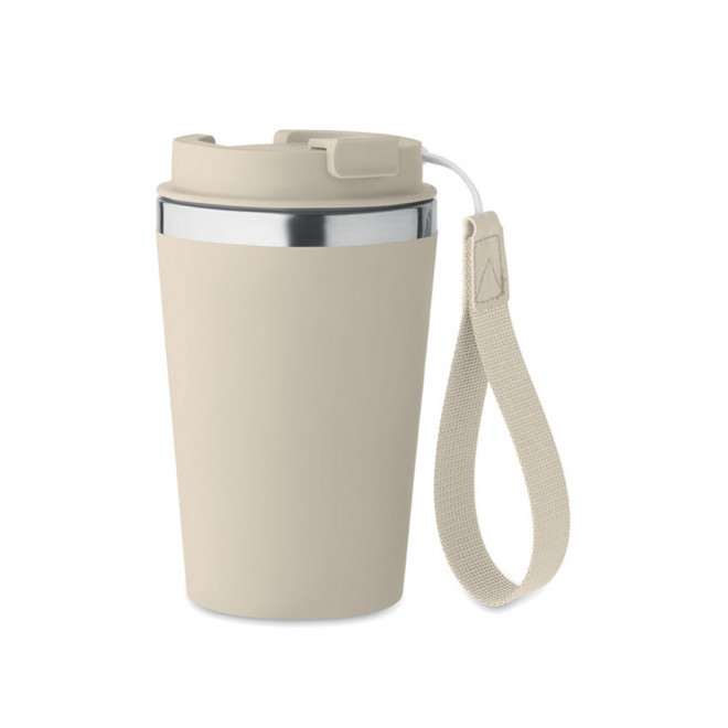 RAPIDE 4J - MUG ISOTHERME PERSONNALISE 350 ML 'MALTEAS' - beige