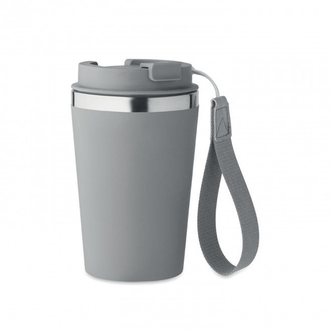 RAPIDE 4J - MUG ISOTHERME PERSONNALISE 350 ML 'MALTEAS' - gris fonce