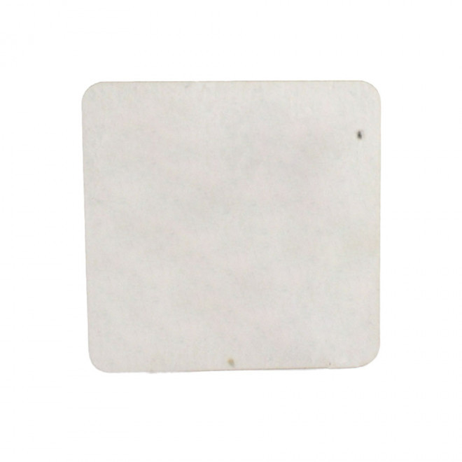 DESSOUS DE VERRE PUBLICITAIRE EN PAPIER DE GRAINES 'BIOLI' - carré