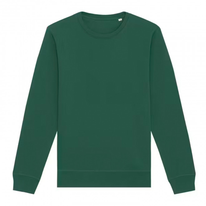 SWEAT MIXTE COL ROND S/S® PERSONNALISABLE 'ROLLER' - bottle green